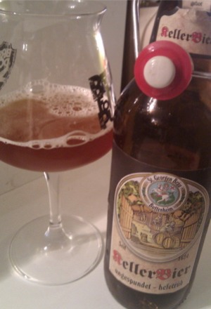 Kellerbier ungespundet hefetrüb