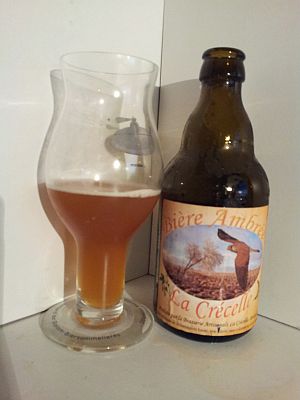 La Crecelle Bière Ambree