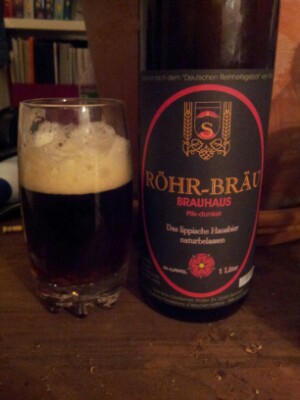 Röhr Bräu Pils Dunkel