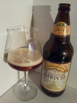 Sierra Nevad Northern Hemisphere Harvest 2012 Wet Hop Ale 