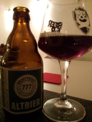 Brauprojekt 777 Altbier