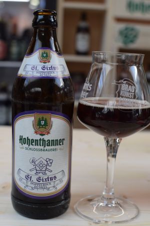Hohenthanner Schlossbrauerei St. Sixtus Doppelbock