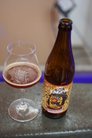 Kingpin Aficionado Peated Coffee and Tea Ale