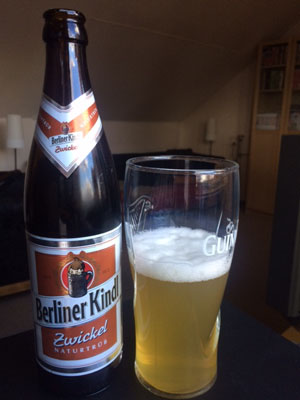 Berliner Kindl Zwickel Naturtrüb