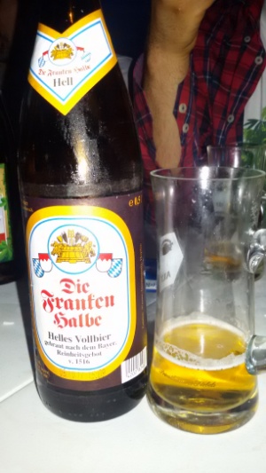 Die Franken Halbe Helles Vollbier 