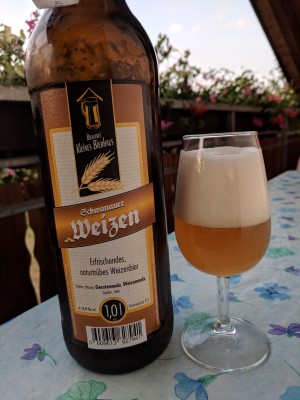 Kleines Bierhaus Schwanauer Weizen