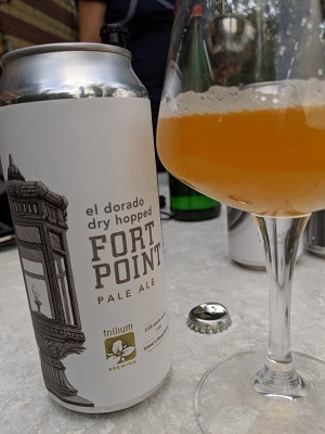 el dorado dry hopped Fort Point Pale Ale