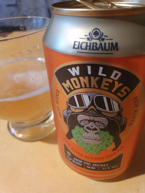 Wild Monkey Hop Rider Golden Pale Ale