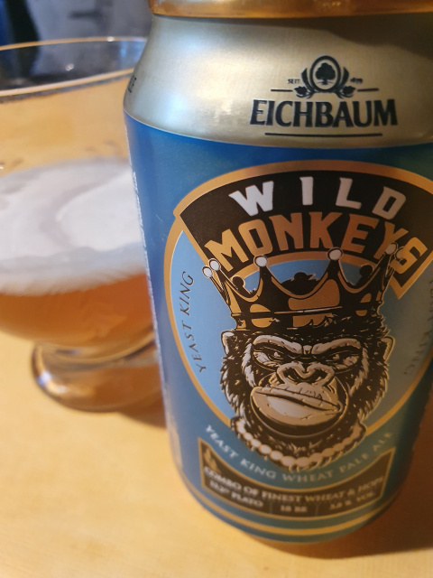 Wild Monkeys Yeast King Wheat Pale Ale