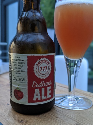 Brauprojekt 777 Erdbeer Ale