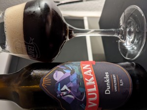 Vulkan Dunkles unfiltriert