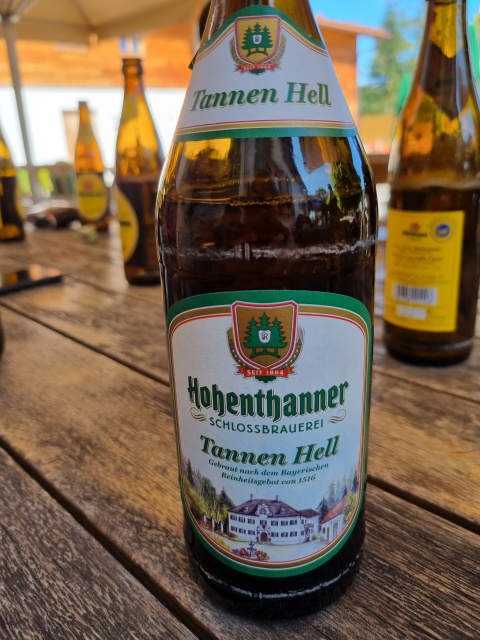 Hohenthanner Schlossbrauerei Tannen Hell