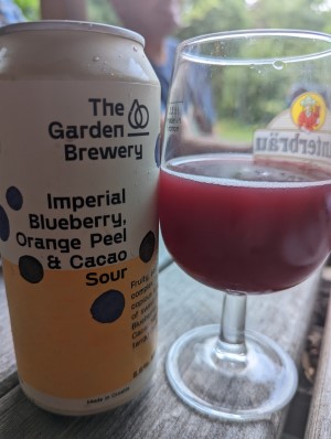The Garden Imperial Blueberry, Orange Peel & Cacao Sour