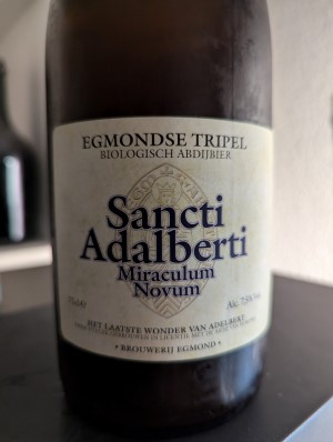 Sancti Adalberti Miraculum Novum Egmondse Triple